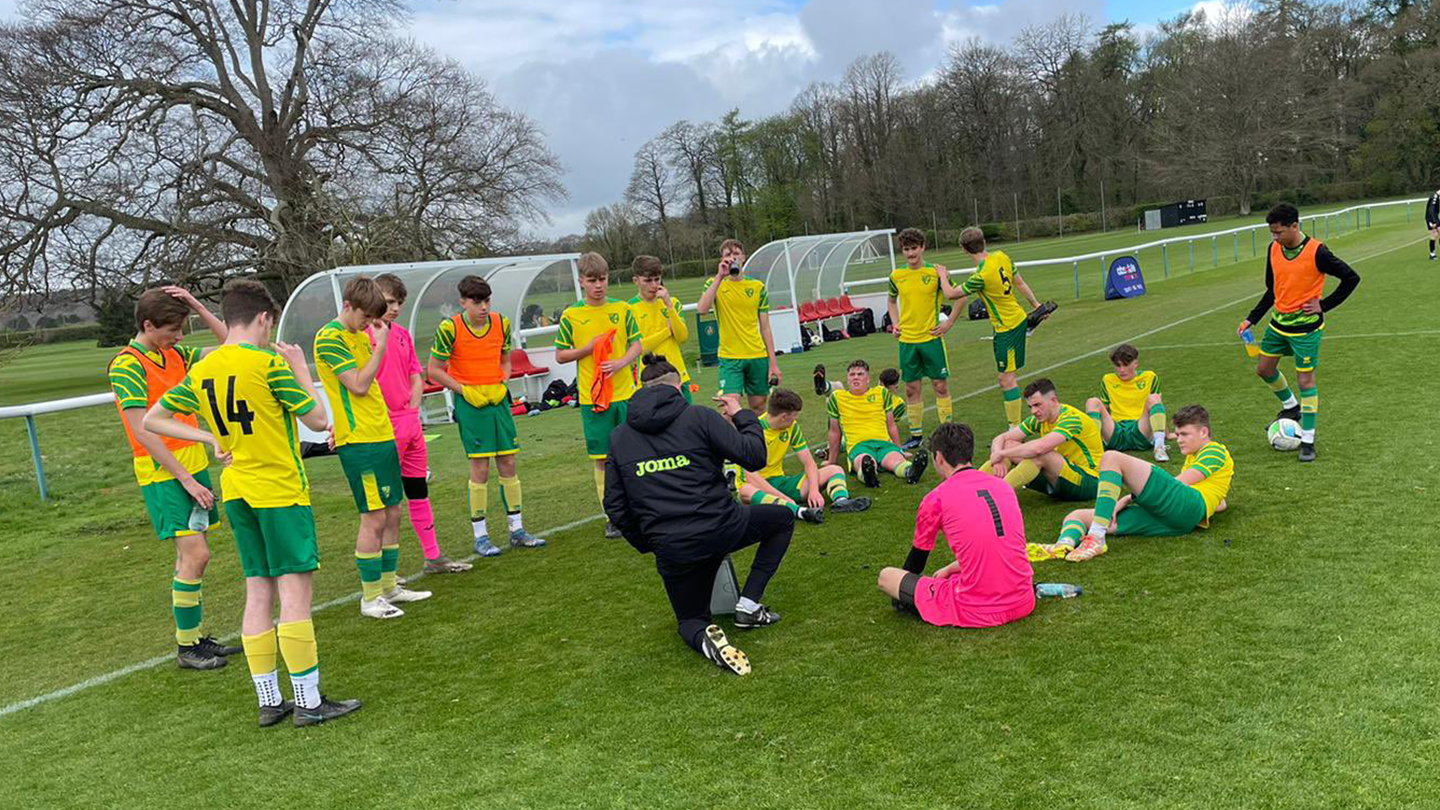 Football development training image
