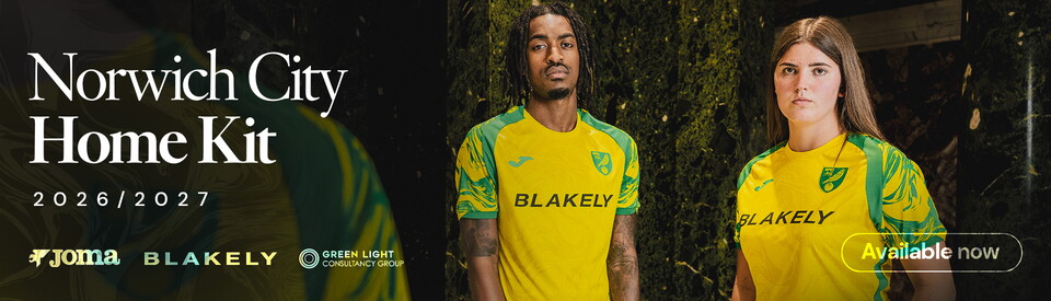 Norwich City Home kit 2026/27
