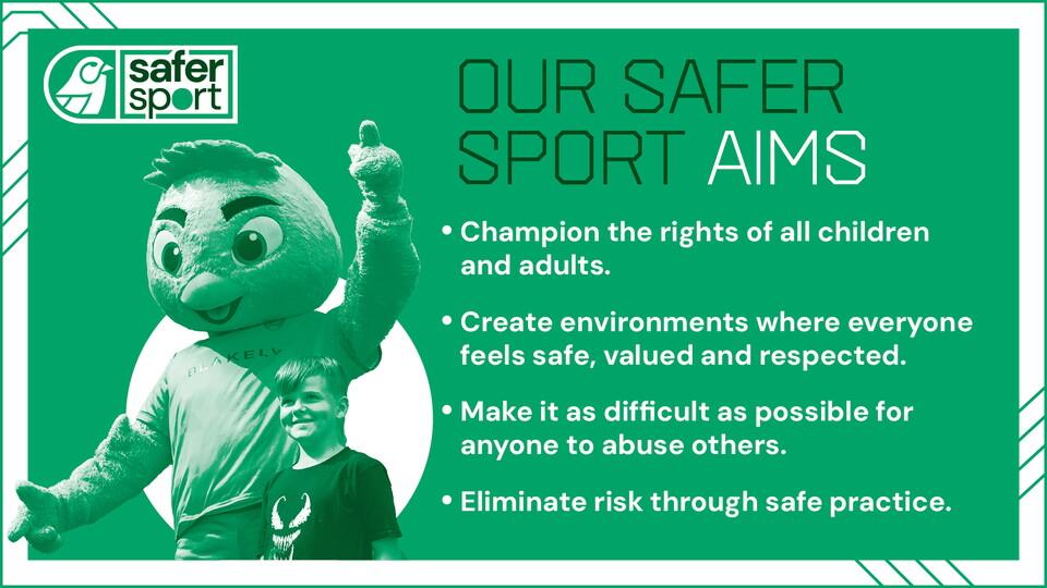 Our safer sport aims