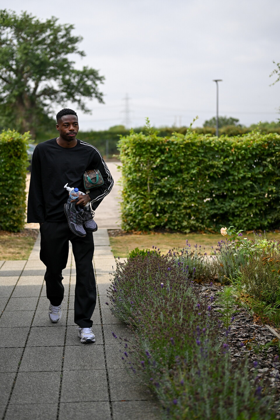 Anthony Musaba first day 