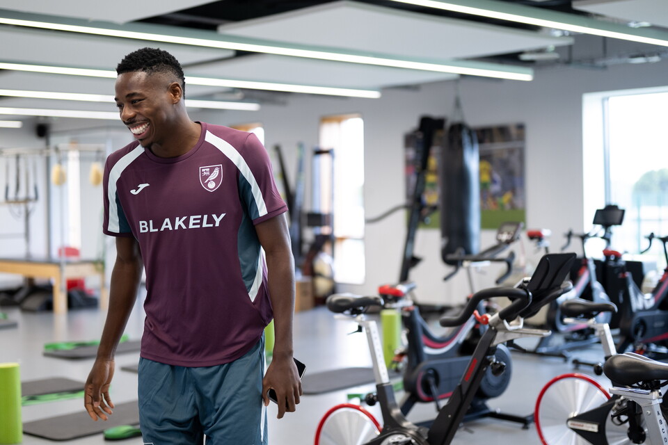 Anthony Musaba first day