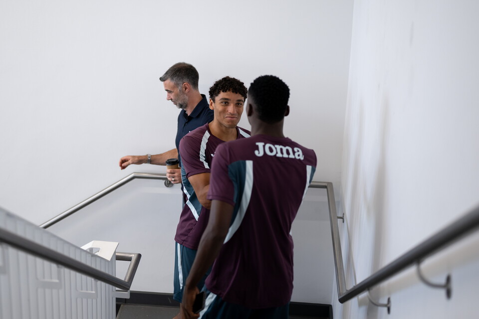 Anthony Musaba first day 