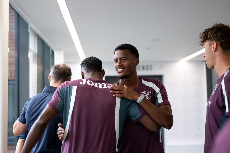 Anthony Musaba first day 
