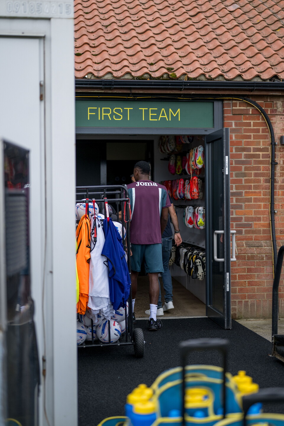 Anthony Musaba first day 
