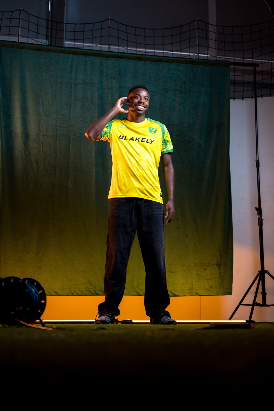 Anthony Musaba first day 