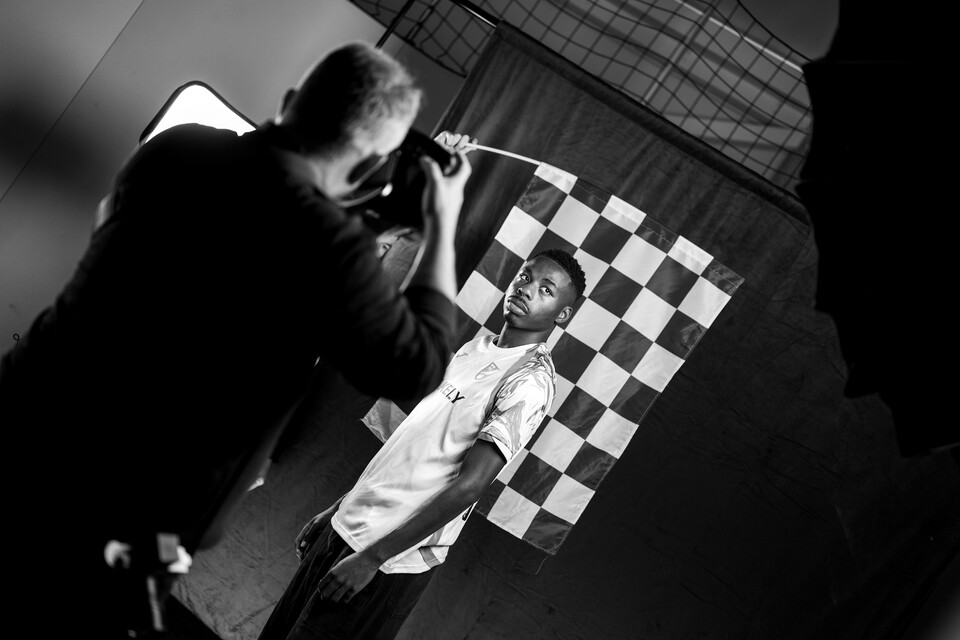 Anthony Musaba first day 