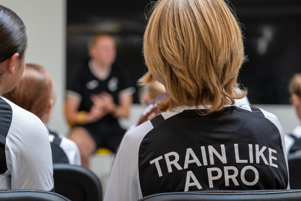 Riglar, King and Irvine at Train like a Pro session