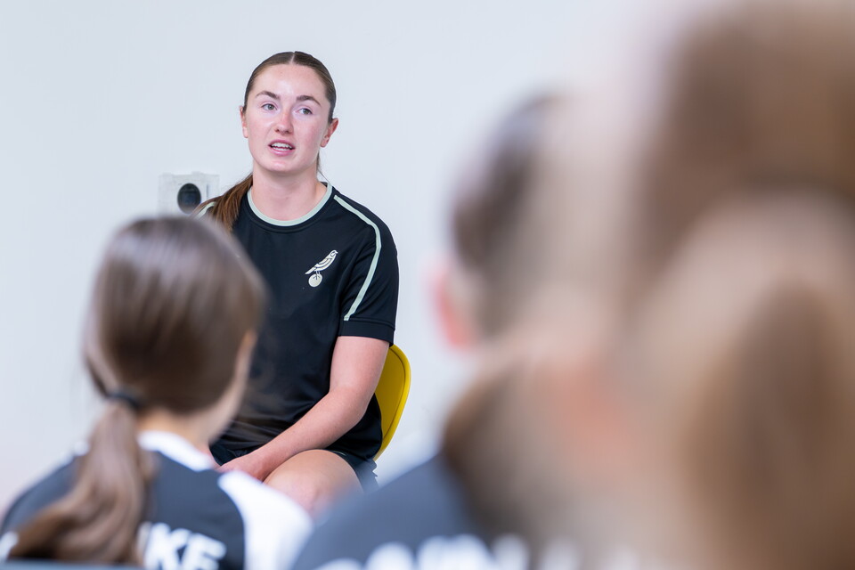 Riglar, King and Irvine at Train like a Pro session