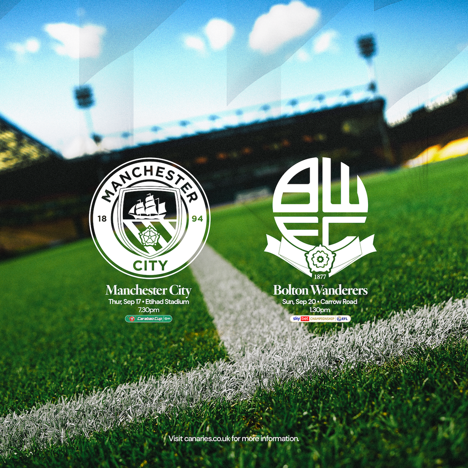 Manchester City and Bolton confirmed kick off times