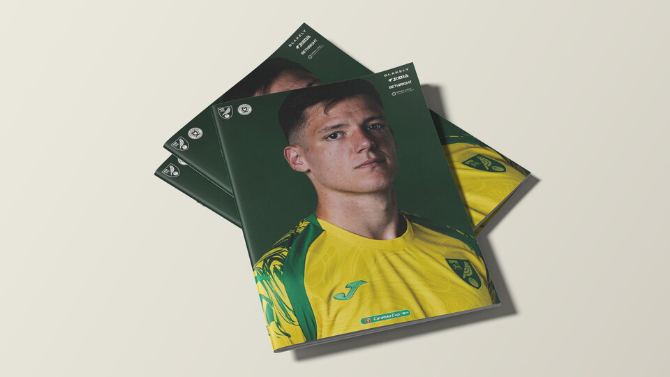 MK Dons progamme featuring Ante Crnac