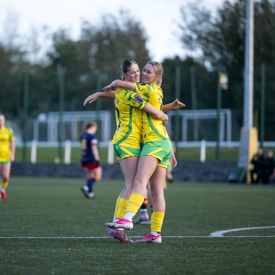 Harrison celebrates with Densley