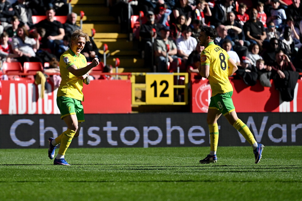 Celebrations at Charlton