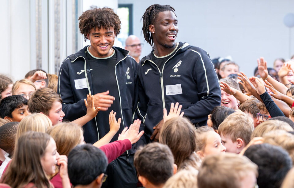 Children at St Michaels VA Junior School
