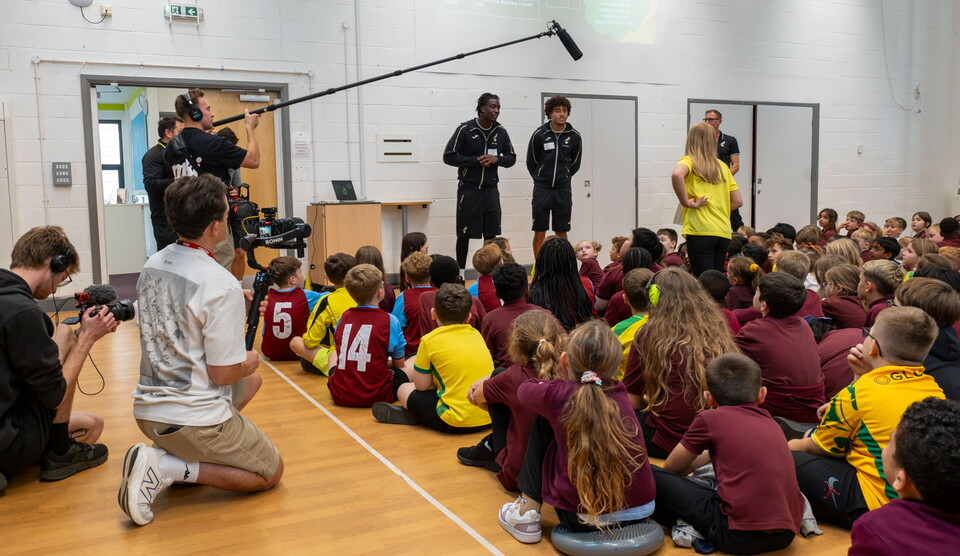 Children at St Michaels VA Junior School