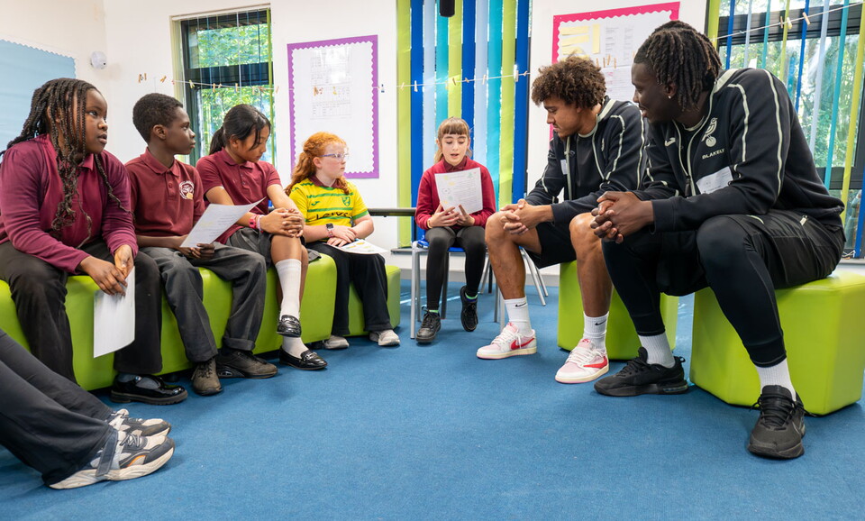 Children at St Michaels VA Junior School