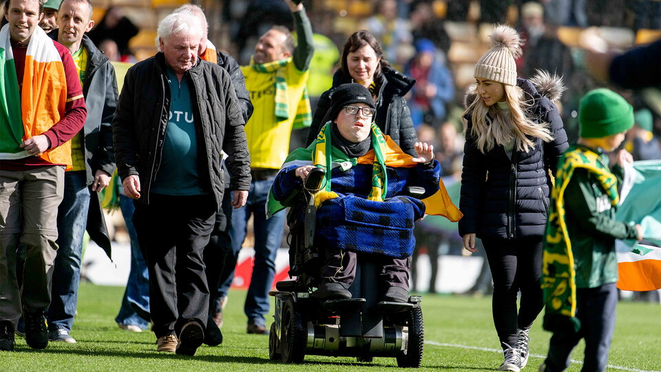 Disabled supporters