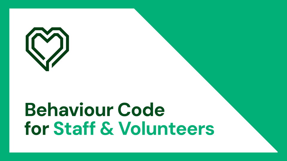 Behaviour codes for safe and volunteers