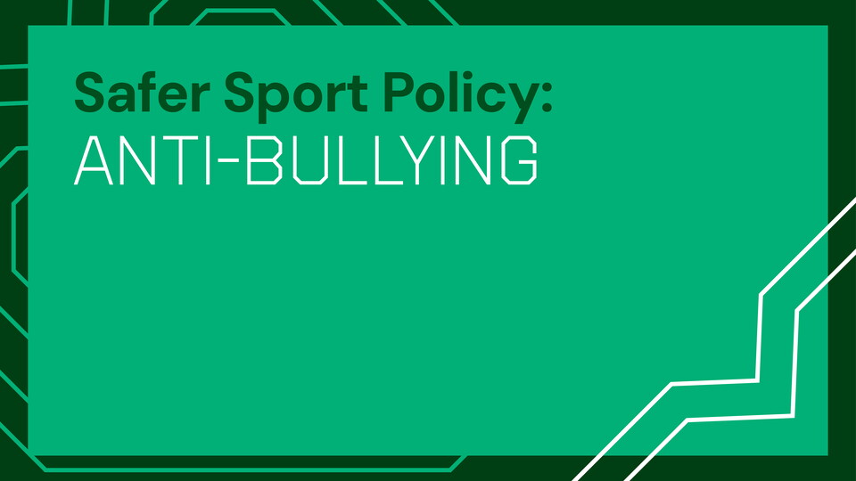 anti-bullying policy