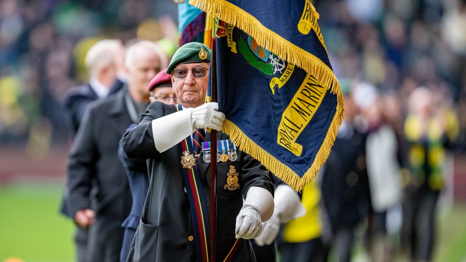 armed forces at carrow road