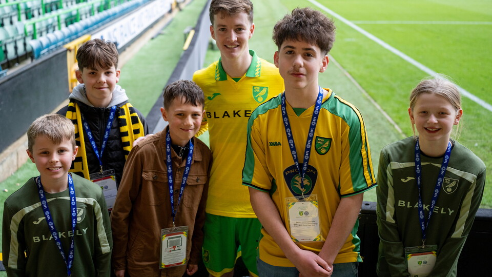 Junior Canaries takeover day