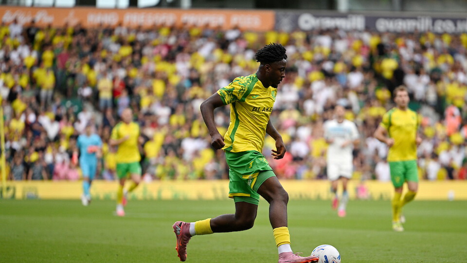 Andre Brooks on the ball