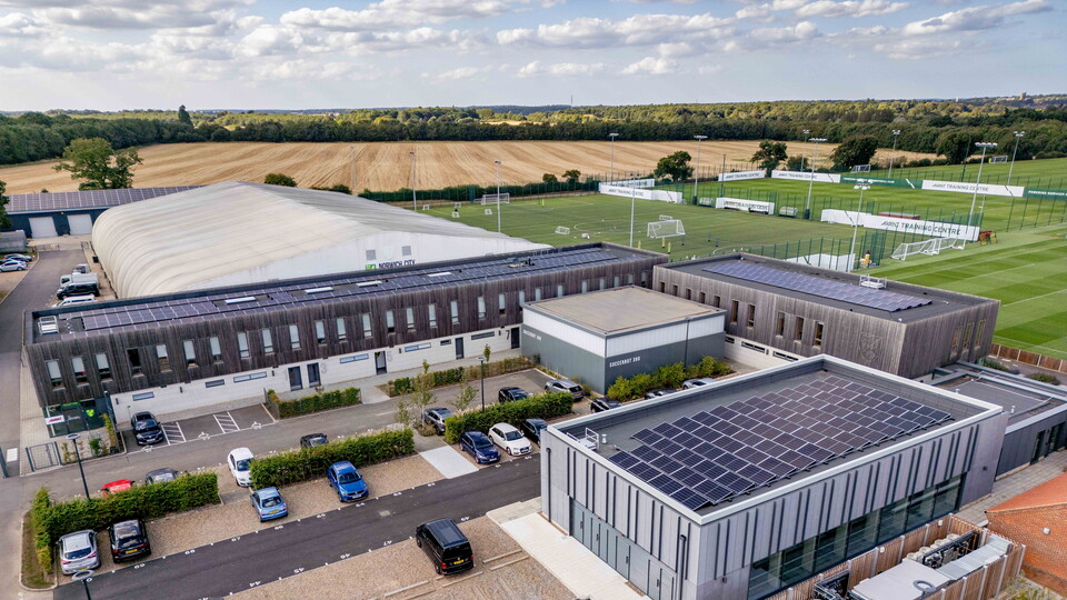 Training centre aerial view