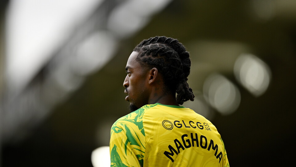 Paris Maghoma at Carrow Road