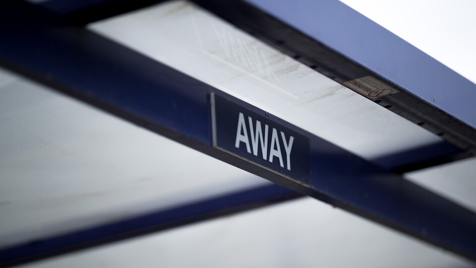 Away dugout