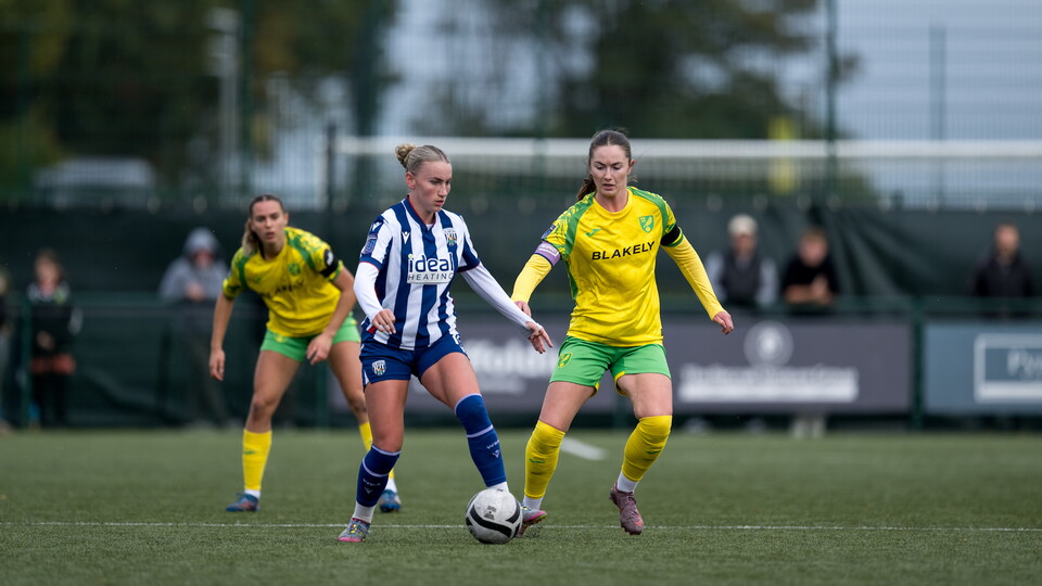 Grace Riglar against West Brom