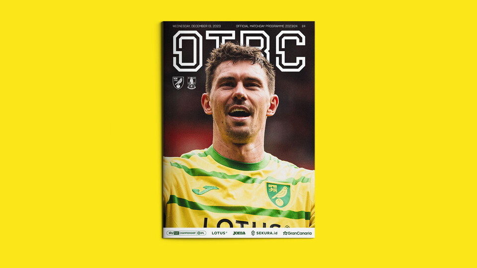 The latest edition of OTBC, for Norwich City v Sheffield Wednesday on Wednesday, December 13, is now available to purchase online.