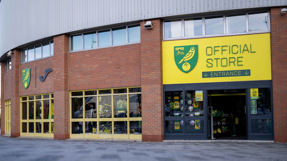 Norwich City's club shop and Fan Hub on London Street will be open for extended hours up to Christmas Eve.