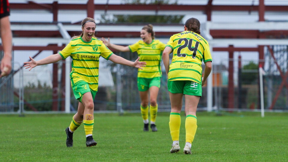 Norwich City Women are through to round two of the FAWNL League Cup after getting the better of an unbeaten AFC Bournemouth side in extra-time on Sunday afternoon.