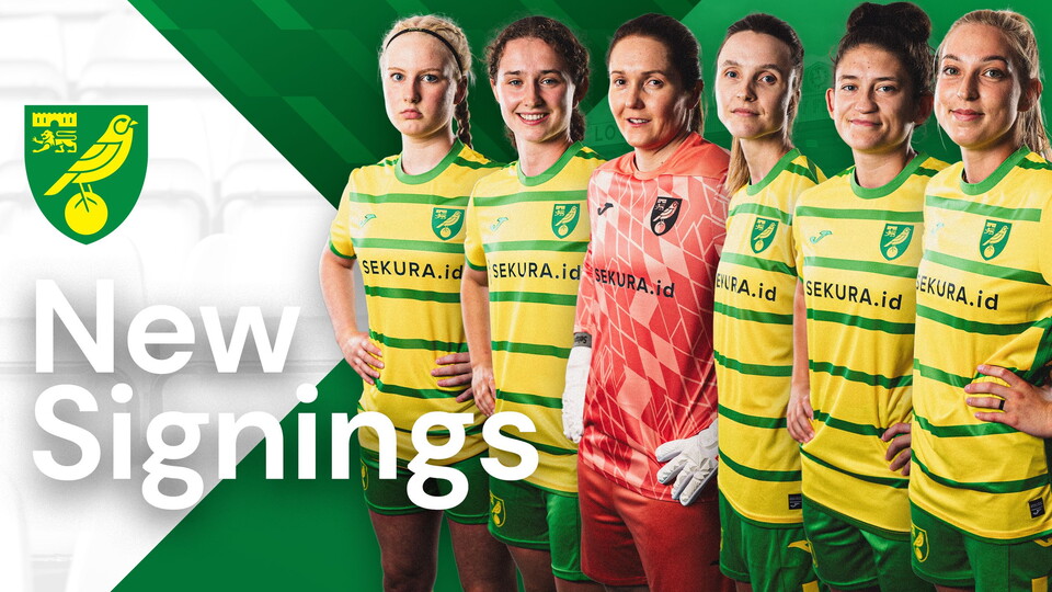 Norwich City Women are delighted to confirm the arrival of six new signings to the 2023/24 squad.