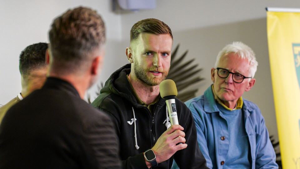 Carrow Road played host to the Norwich City Fan Social Club's mental health awareness evening on Thursday, hosted by Darren Eadie.
