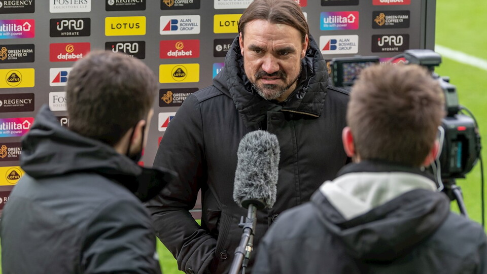 Daniel Farke felt the red card for Emi Buendia in the 0-0 draw with Middlesbrough was harsh.