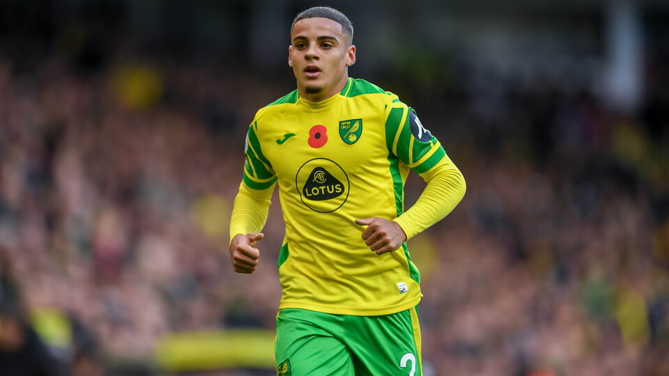Norwich City full back Max Aarons has been named in the England Under-21s squad for the November international break.