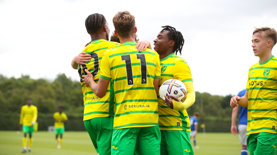 Norwich City Under-18s were 3-2 winners over their Ipswich Town counterparts as they continue their pre-season preparations.