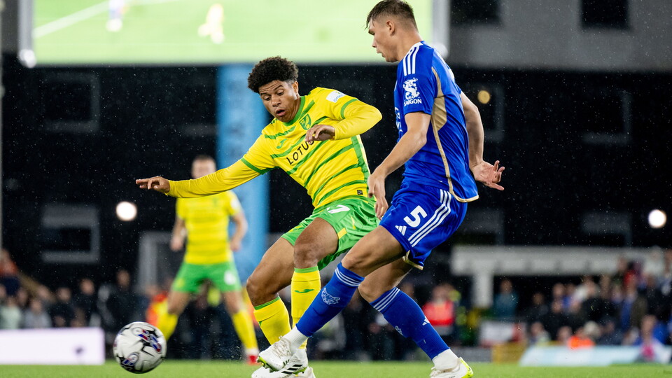Norwich City's fixture against Leicester City on April 1 in the Sky Bet Championship is available to watch LIVE on Sky Sports (KO 12.30pm).
