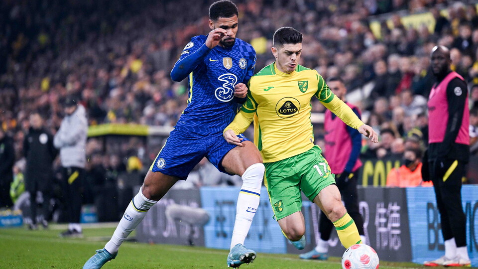 Despite a much-improved second-half performance, Norwich City were beaten 3-1 at home to Chelsea in the Premier League on Thursday evening.