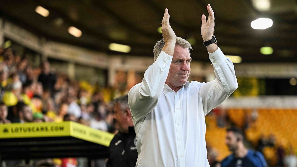 Dean Smith guided his Norwich City side to a penalty shootout win against Birmingham City in round one of the Carabao Cup.