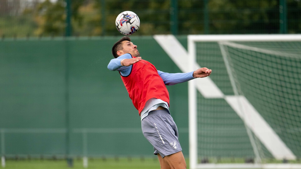 Take a look at some of the photography from this week's training ahead of the visit of Leeds United.
