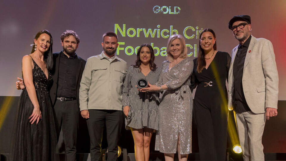 Norwich City were recognised with two wins at The Drum Awards on Thursday, June 13.