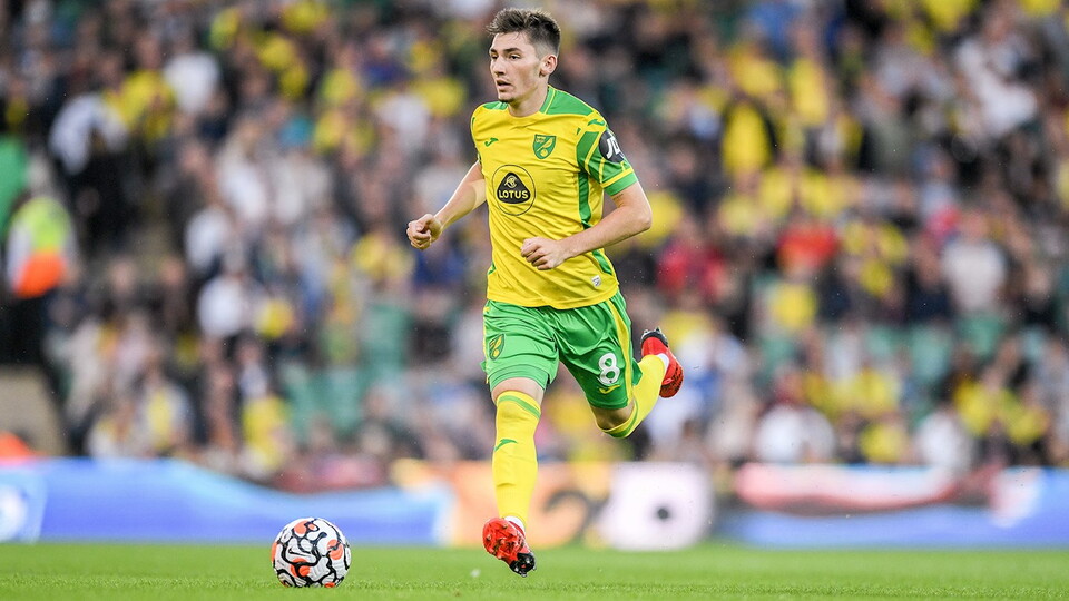 Billy Gilmour is relishing his first taste of competitive action in a Norwich City shirt, as the Canaries host Liverpool in the evening kick-off on Saturday.