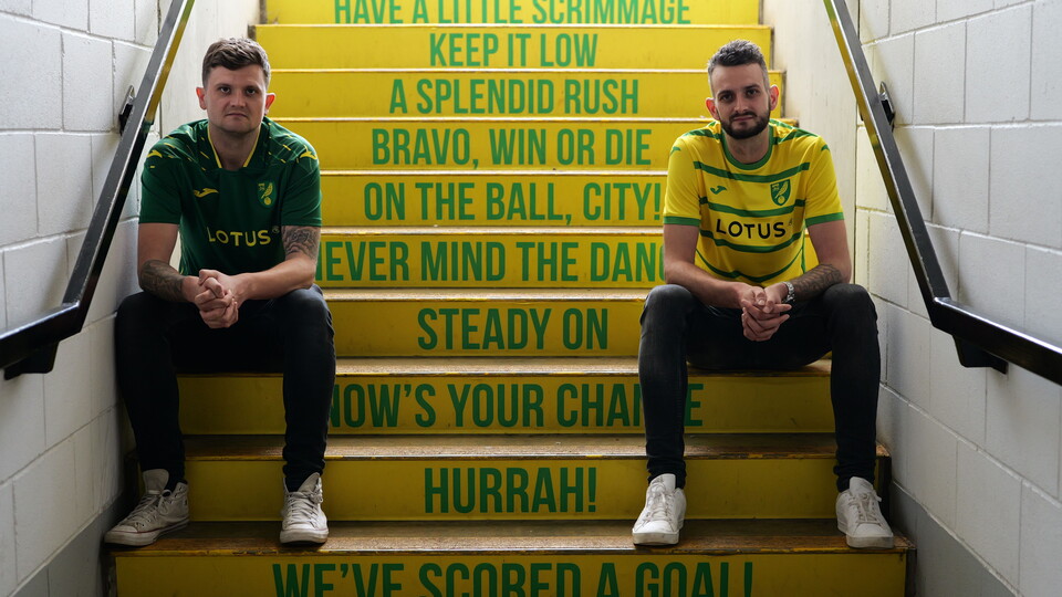 There will be a new addition to the Carrow Road playlist before kick-off against Leeds United, thanks to local band Sons of Mark.