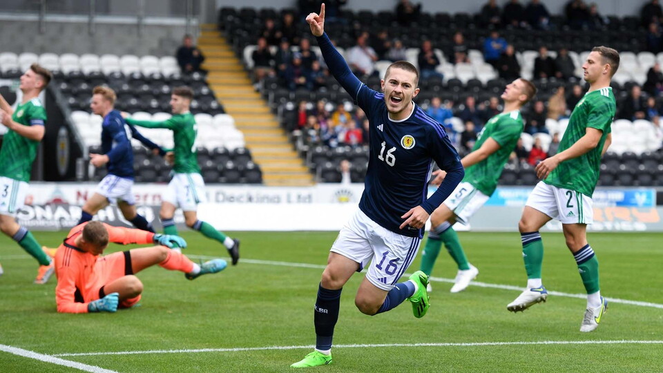 An important goal from Flynn Clarke saw Scotland U21s take a point from Northern Ireland in an international friendly.