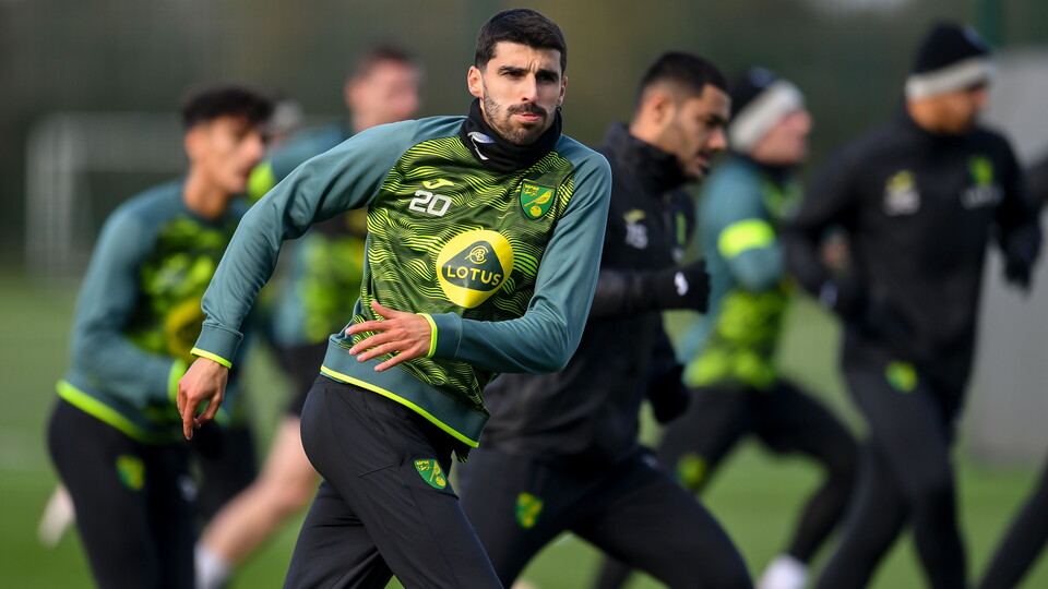 Have a look at the best images from Thursday's training session, as Norwich City prepare for Brentford.