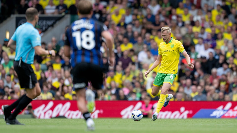 Two first-half goals condemned Norwich City to defeat at home to Middlesbrough in the Sky Bet Championship.