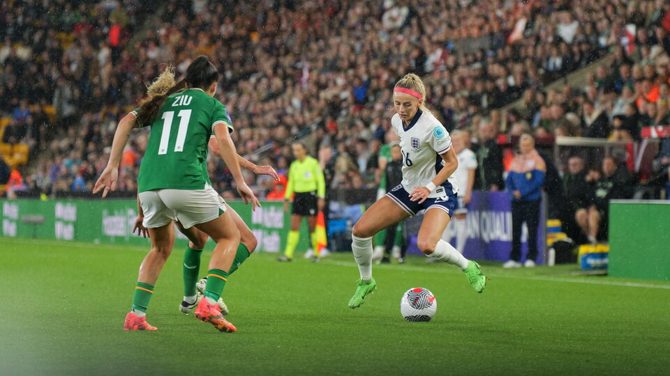 Carrow Road played host to the Lionesses' 2-1 win over Republic of Ireland in the 2025 WEURO qualifiers on Friday, July 12.