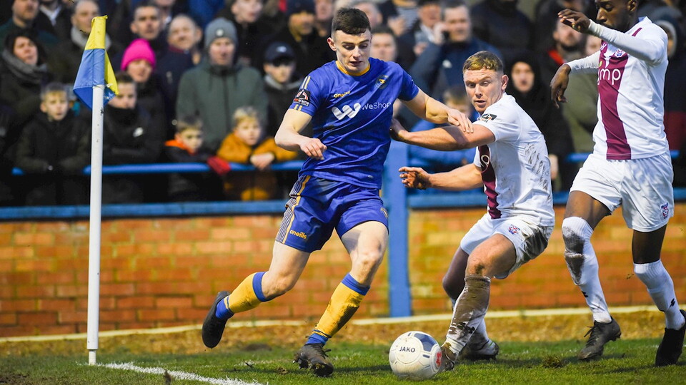 King's Lynn Town recorded their first-ever win at National league level on Tuesday night, with City winger Simon Power on the scoresheet in a 3-2 victory over Maidenhead.