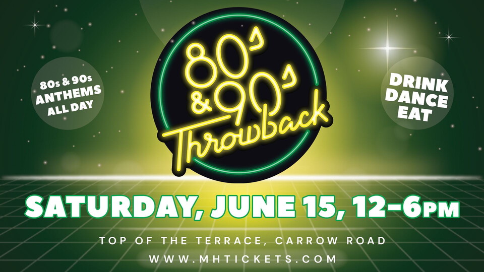 Delia's Canary Catering is hosting an 80s and 90s themed event at Carrow Road on Saturday, June 15.